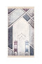 Gray Sponge Velvet Prayer Mat