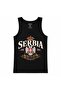Serbia Double-Headed Eagle & Tricolor Graphic Tank Top