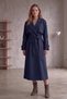 Women's Lined Premium Trench Coat with Belt and Additional Pieces - 2
