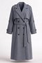 Women's Lined Premium Trench Coat with Belt and Additional Pieces - 7