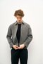 Shirt / Collar Zippered Cashmere Coat 5610 - 6