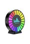 Sound-Sensitive Rgb In-Car & Desktop Round Music Rhythm Lamp Equalizer 1 Pc - 6