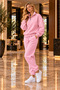 Premium Unisex Cotton Half Zipper Sweatshirt Jogger Set 3 Yarn Bottom-Top Set - 3