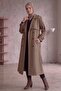 Women's Lined Premium Trench Coat with Belt and Additional Pieces - 5
