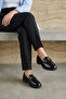 , Women's Genuine Leather Casual Shoes 163359Z702 Black