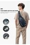 LB 525 Crossbody Bag – Stylish Anti-Theft Chest Shoulder Bag with 4 Compartments, Water-Resistant Design for Men & Women - 4