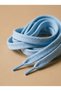Baby Blue Flat Cotton Shoelaces 120 cm Compatible with Sneakers and Sports Shoes