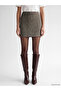 I Beli Zippered Mini Tweed Skirt from Freezen Store - 4