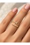 Women's Nail Model Zircon Stone Adjustable Ring Stylish and Elegant Design - 2