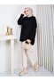 Women's Pinterest Tiriko Sweater - Carrot Cut Tight-Leg Pants Double Combination