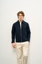Shirt / Collar Zippered Cashmere Coat 5610 - 2