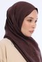 Alia Shawl - Vo Signature Pattern - Bitter Brown - 3