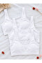 Women's 3-Pack Wide Strap Padded Bra Comfortable Sports Athlete Bra