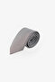 Men's Grey-Black Classic Tie