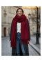 Thick Winter Premium Imported Women's Shawl Scarf Soft Textured Fringed - 2