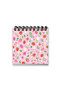 Pink Strawberry and Floral Pattern Mini Notepad Set - 6