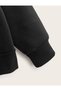 Unisex Plain Oversize Hooded Zipper Cardigan - 5