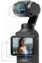 حزمة من 2+2 واقي شاشة من الزجاج المقوى لـ DJI Osmo Pocket 4/3
