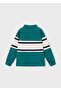 Boy's T-Shirt with Long Sleeves 4140 Green 4 m - 3