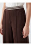 Two Mt Shop Quality Lcw Everyday Brown Diving Fabric Plain Standard & Regular Women's Sweatpants - 3