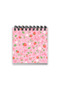 Pink Strawberry and Floral Pattern Mini Notepad Set - 5