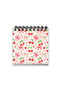 Romantic Cherry and Pink Bow Pattern Mini Notepad Set - 5