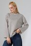 Women's Modal Crew Neck Oversize Long Sleeve Tunic - 7