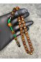 Systematic High-End Old Stick-Style Amber Prayer Beads