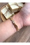 Vintage Square Gold Inside Black Women's Wristwatch - 3