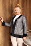 Plus Size Sequin Embroidered Cardigan - 7