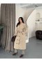 Women's Long Belted Double-Breasted Buttoned Stand-Up Collar Epaulet Seasonal Trench Coat - 4
