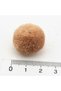 50 Pieces 2cm Brown Pompoms Soft Pompoms Plush, Felt Pompoms, Wool Pompoms, Cat Pompoms - 2