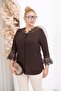 Plus Size Lace Detailed Shirt - 2