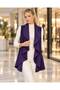 Italian Boucle Fabric Pocketless Women's Vest 44/50