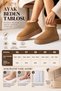 Women's Suede Winter Boots |   High-Soled, Fur-Lined, and Warm, Comfortable Everyday Boots - 4
