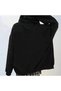 Plain Black Unisex Oversize (3 THREAD) Thick Winter Cardigan with Fleece Inside