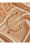 Moon and Star Detailed Double Stone Bracelet - 2
