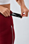 Modal Fabric Ribbed Spanish Leg High Waist Adjustable Belt Maternity Leggings - 5