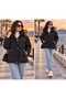 Women's Nova Fabric Water Repellent Inflatable Thick Youth Sports Coat
