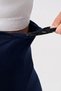 Modal Fabric Ribbed Spanish Leg High Waist Adjustable Belt Maternity Leggings - 5