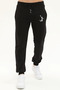 Men's Winter Black Sweatpants Slim Fit Skinny Jogger - 4