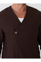 Single Button Long Sleeve Suit - 3