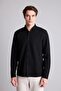 Regular Fit Polo Collar Combed Cotton Long Sleeve Shirt (26 Au) - 3