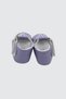 Alina Genuine Leather Heart First Step Baby Shoes Purple - 5