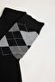 Breathable Men's Seamless Diamond Patterned Ultra Soft 2-Piece Bamboo Premium Long Socks (Ns) - 4