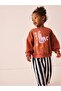 Girl's Duck Print Sweatshirt and Striped Pants 2-Piece Set - 2