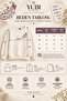 Sweat Embroidered Shawl with Pattern - Thick Series - Cream - 5