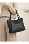 Soft Faux Leather Large Size Women's Shoulder Bag