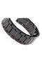 24mm Diameter Curved Tip Black Color Watch Strap - 4