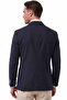 Men's Slim Fit Lycra Dark Navy Blue Blazer Jacket – Sport Jacket with Metal Buttoned Pocket Pouch 2600828 - 5